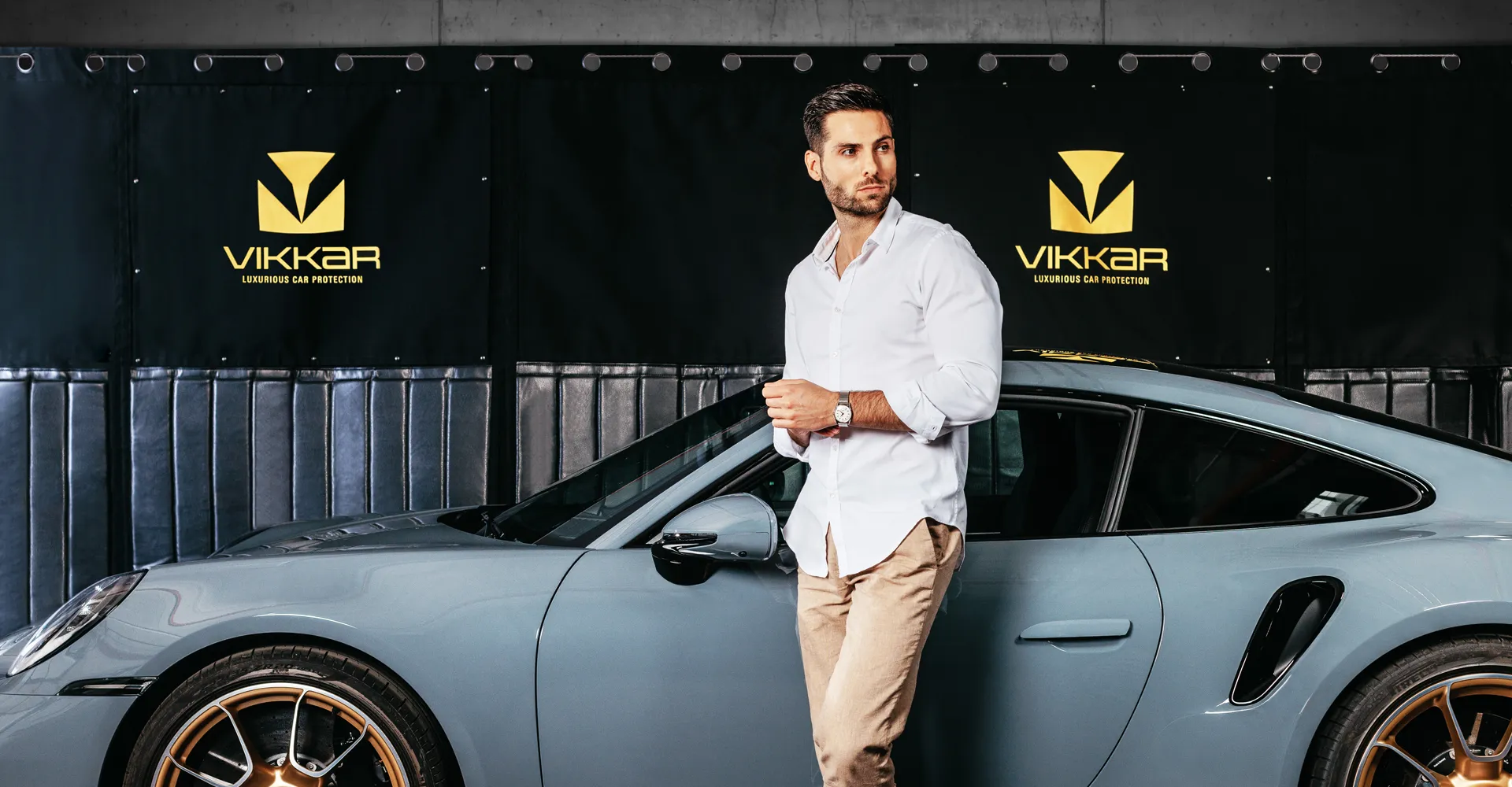 Showroom Vikkar, fabricant de protection murale pour garage